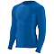 LONG SLEEVE RASHGUARD ROYAL Front Angle Left